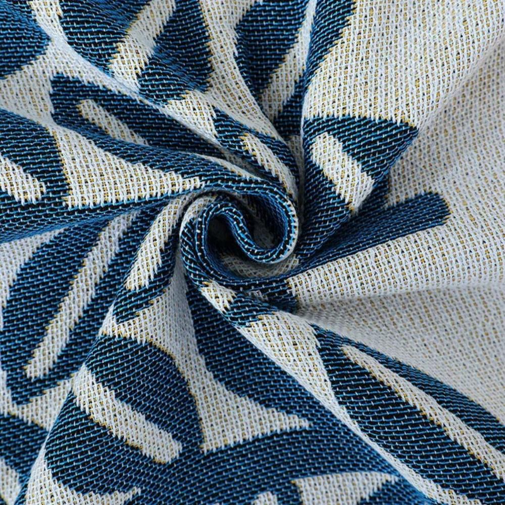 Quaste Tide Sofabezug - Baumwoll-Leinen-Mischung, Atmungsaktiv, Jacquard Design 3