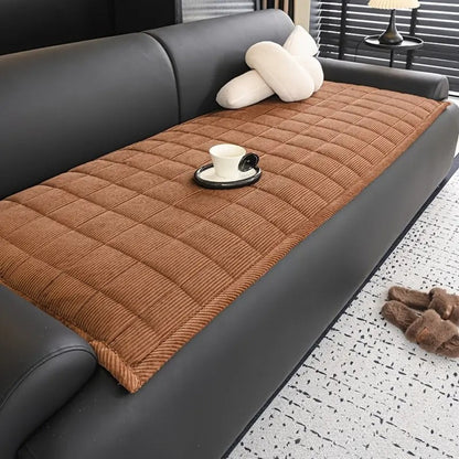 QuiltGuard™ - Sofaüberwurf Gesteppt - Modernes Design - Rutschfester Sofaschutz