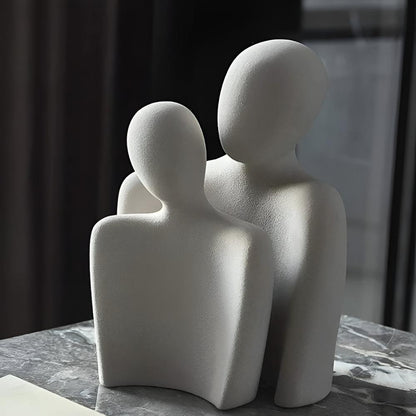 Ravello Keramikskulptur - Robuste Keramik, Elegantes Grau 1