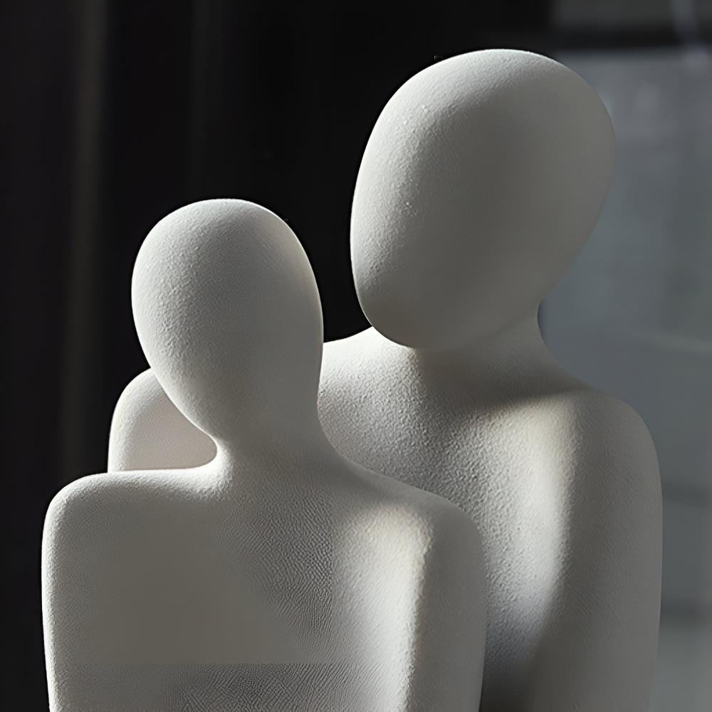 Ravello Keramikskulptur - Robuste Keramik, Elegantes Grau 3