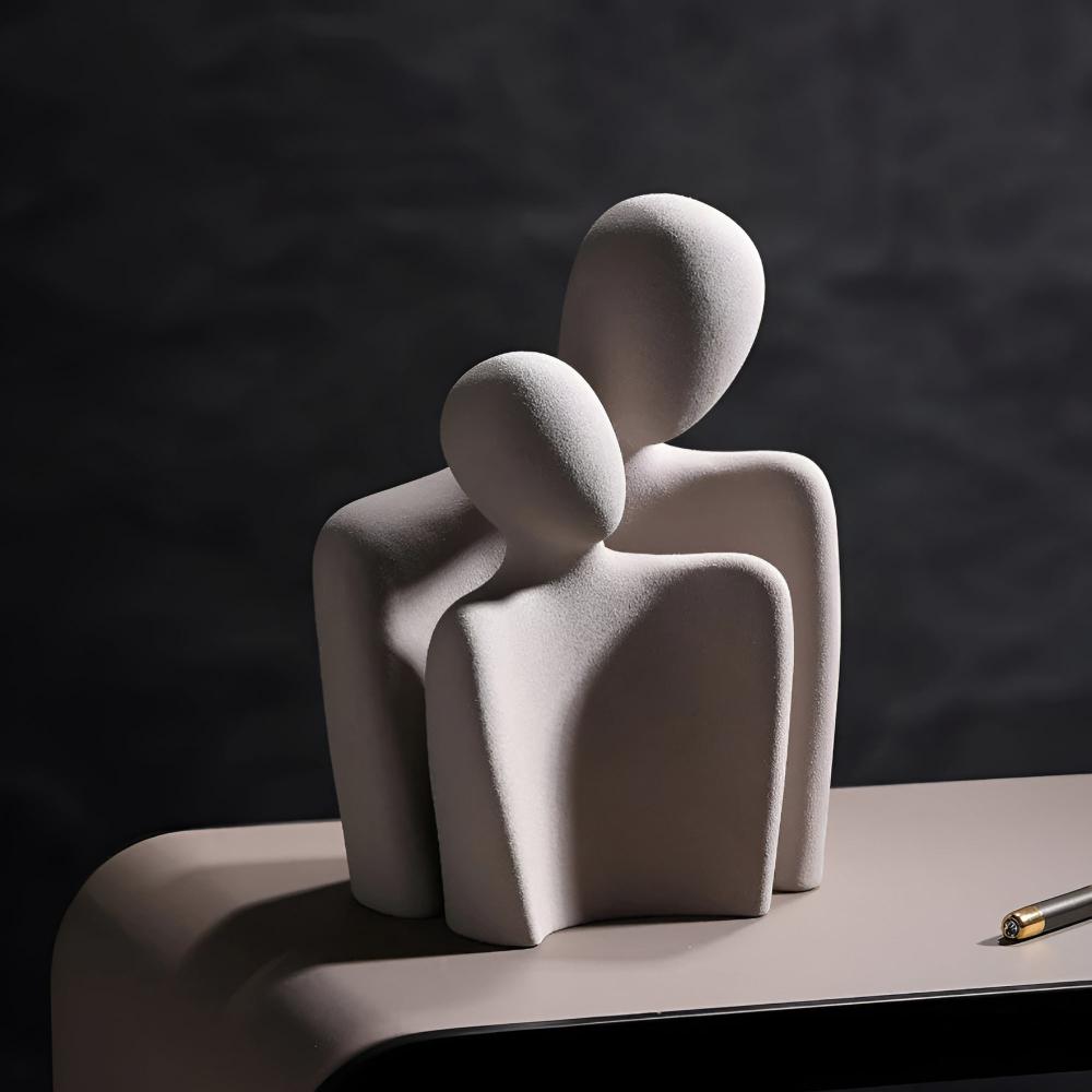 Ravello Keramikskulptur - Robuste Keramik, Elegantes Grau 5