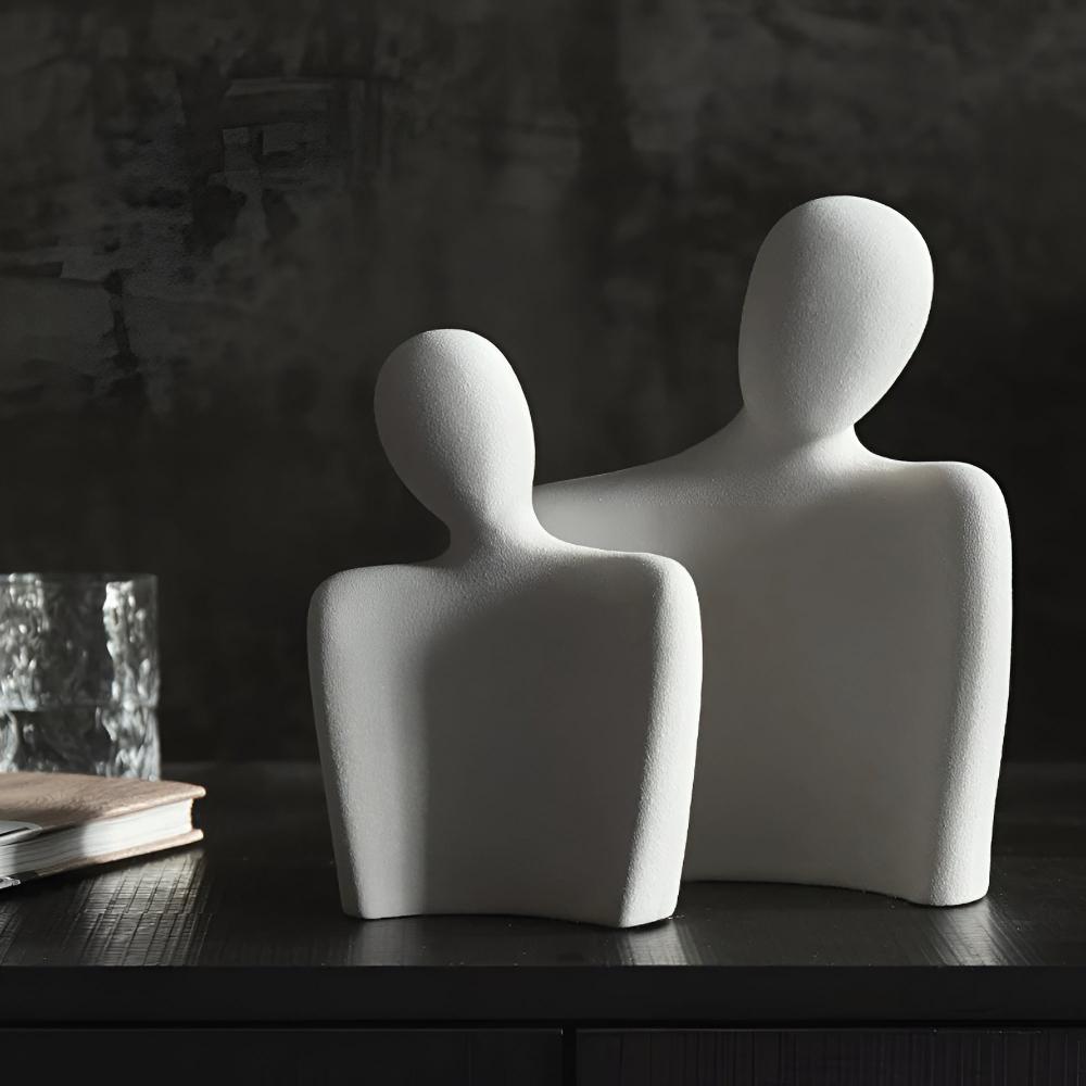 Ravello Keramikskulptur - Robuste Keramik, Elegantes Grau 6