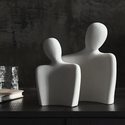 Ravello Keramikskulptur - Robuste Keramik, Elegantes Grau 6