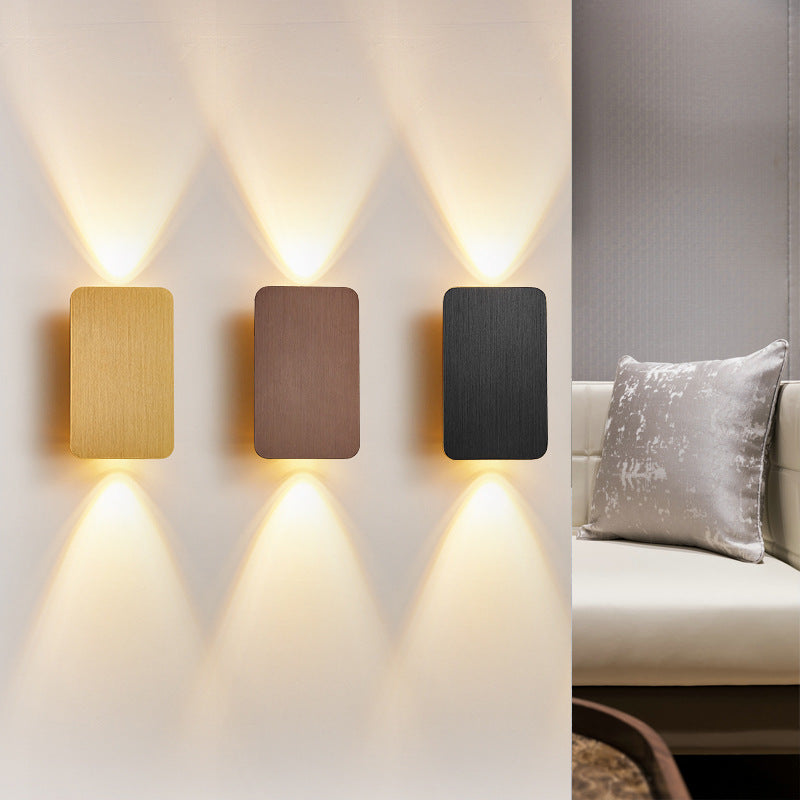 Ravello Wandleuchte - Rechteckig, Metall, Warmweiß, LED Beleuchtung für Innenräume 2