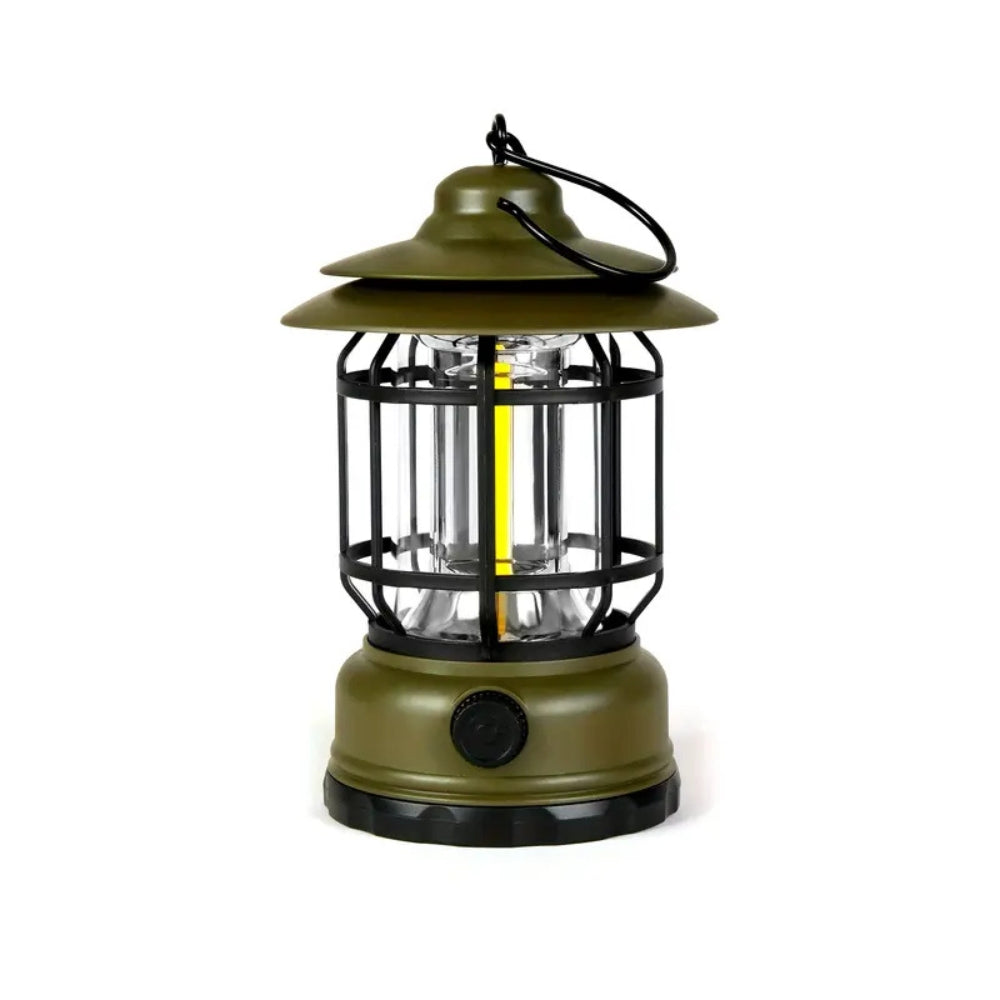 RetroGlow Camping Lampe - Tragbare Dimmbare LED Laterne 6