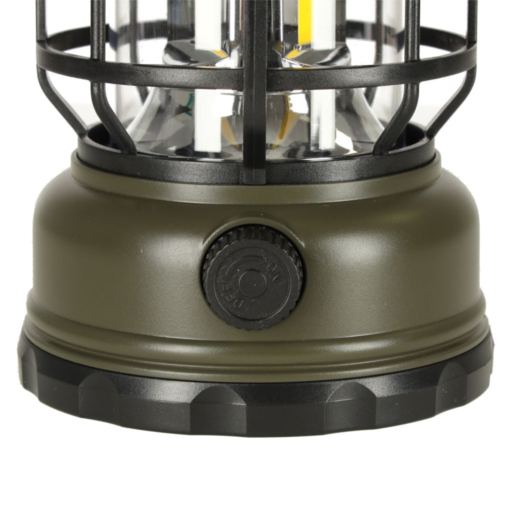 RetroGlow Camping Lampe - Tragbare Dimmbare LED Laterne 7