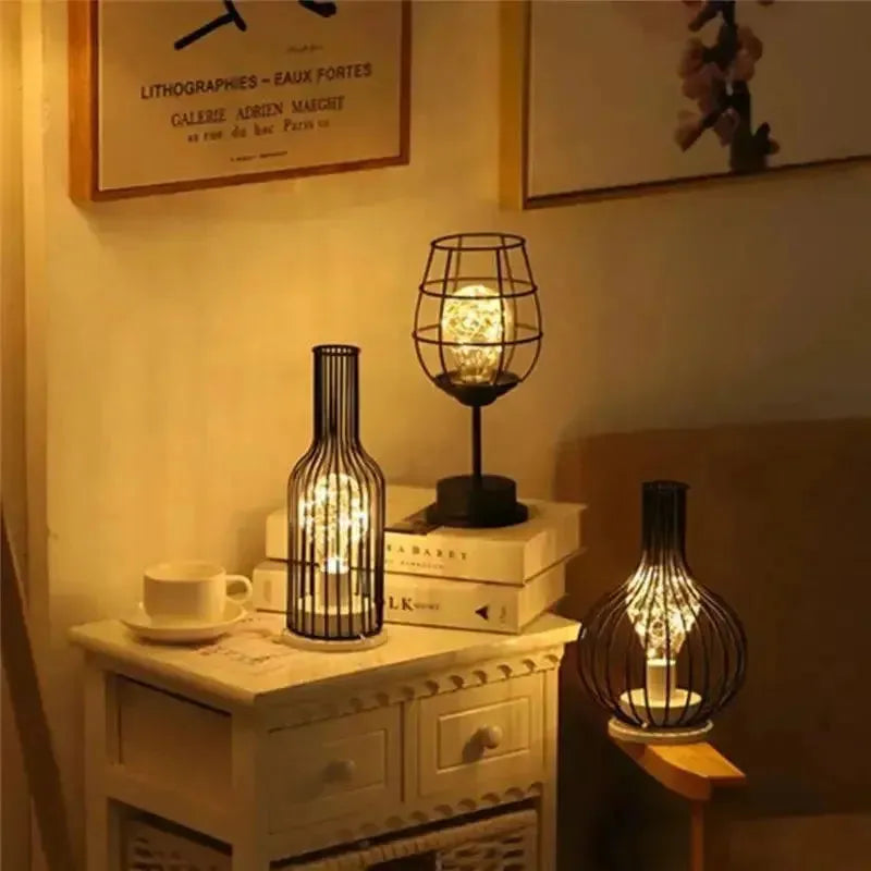 Rivano LED Tischleuchte - Retro Design, Augenschonend für Nachttisch und Schreibtisch 1