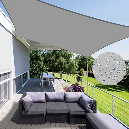 Rivano Sonnensegel Rechteckig - Wasserdicht, UV-Schutz für Terrasse und Balkon 4