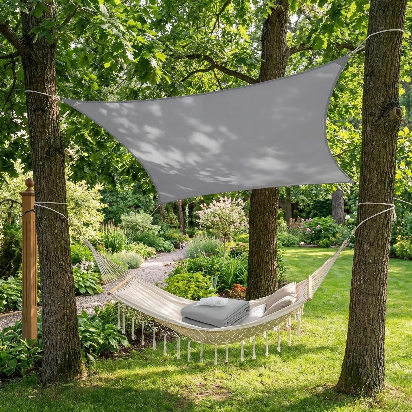 Rivano Sonnensegel Rechteckig - Wasserdicht, UV-Schutz für Terrasse und Balkon 5