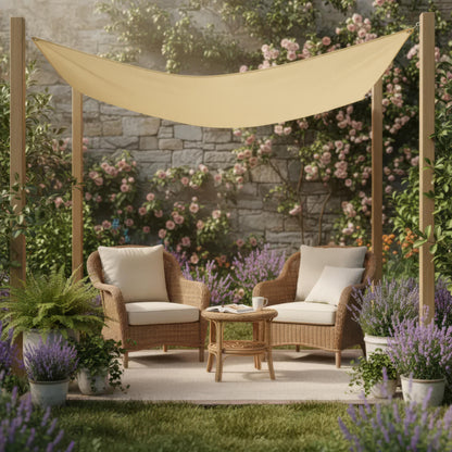 Rivano Sonnensegel Rechteckig - Wasserdicht, UV-Schutz für Terrasse und Balkon 7