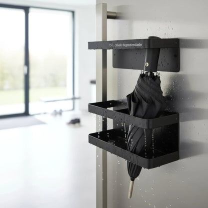 Rivo Regenschirmständer - Höhenverstellbar mit Tropfschale, Modernes Design 4