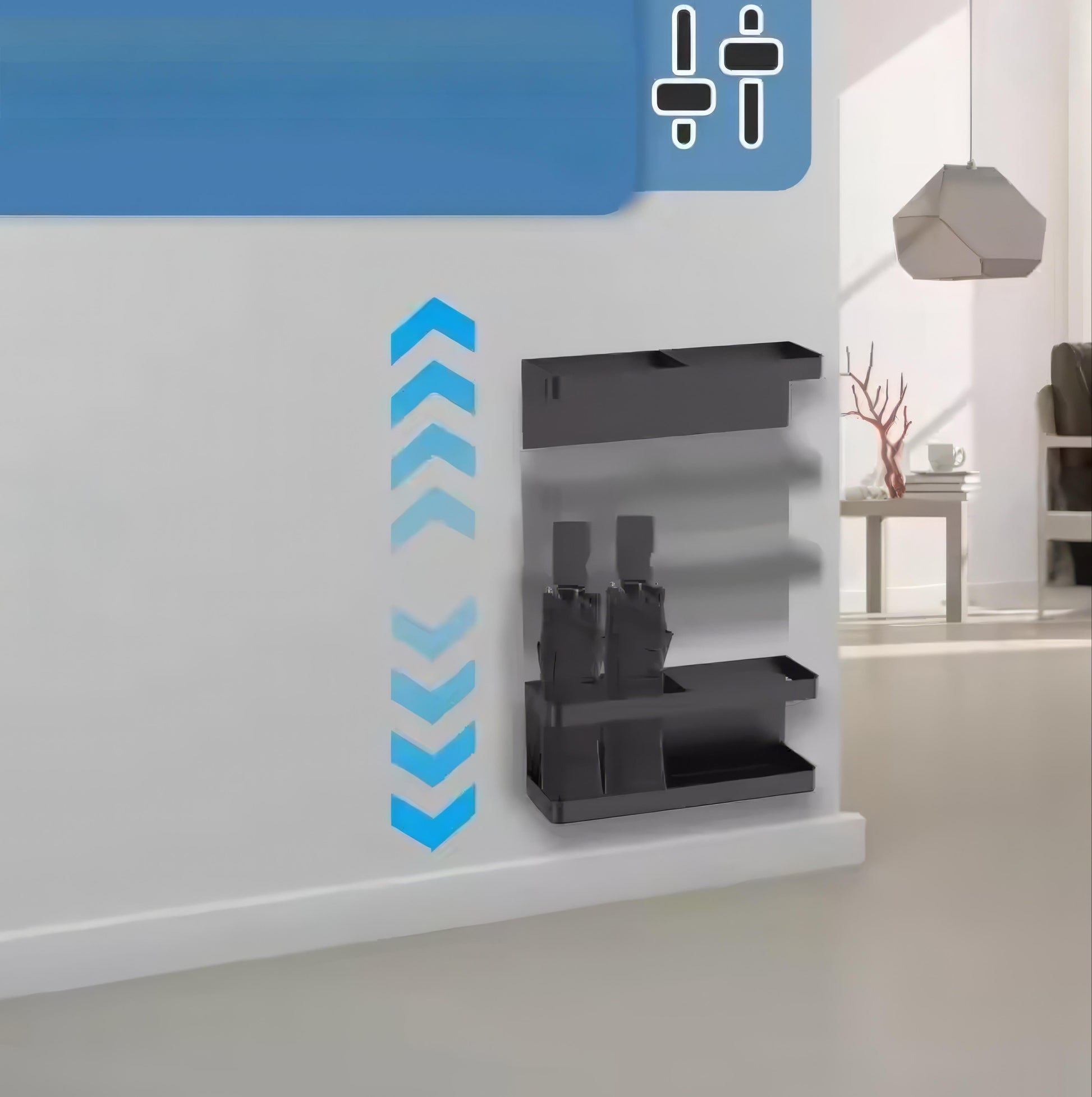 Rivo Regenschirmständer - Höhenverstellbar mit Tropfschale, Modernes Design 5