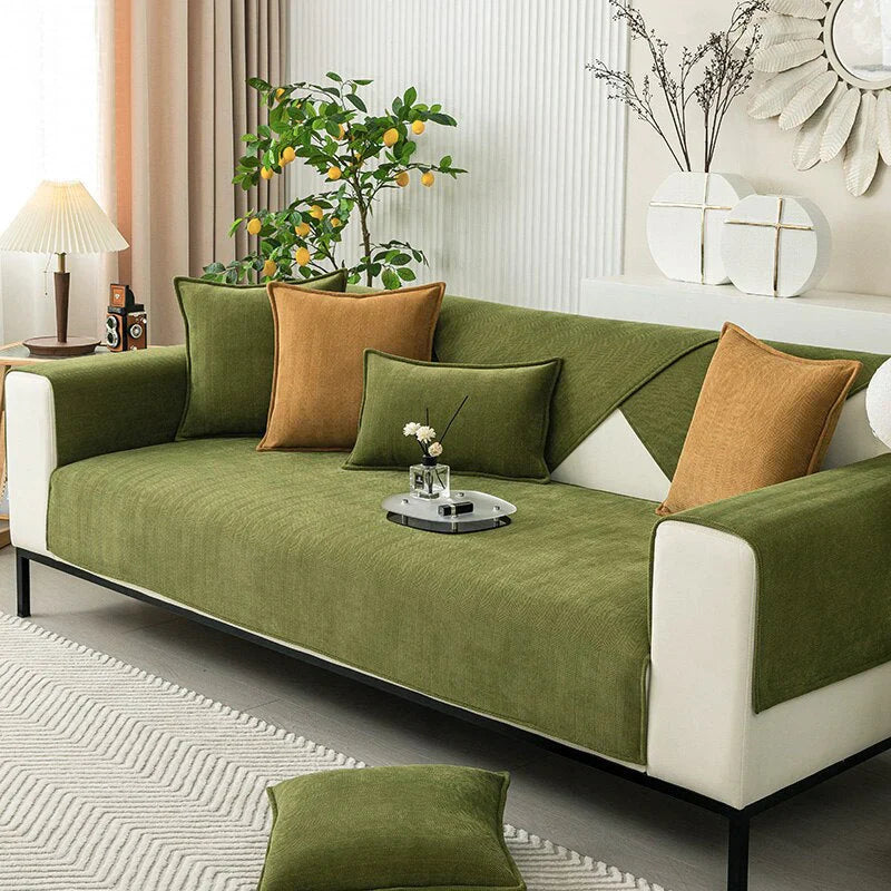 SofaShieldPro™ Sofabezug – Wasserdichter Sofa Schutz – Rutschfest & Waschbar