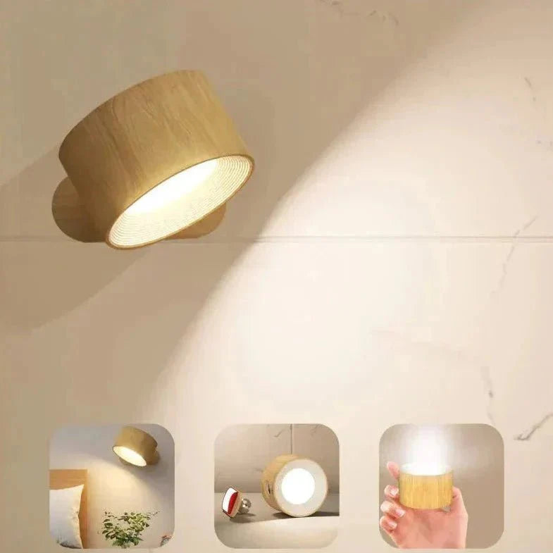 FlexBeam™ - Kabellose Magnet Wandlampe - Modernes Design - 360° Drehbare Wandleuchte