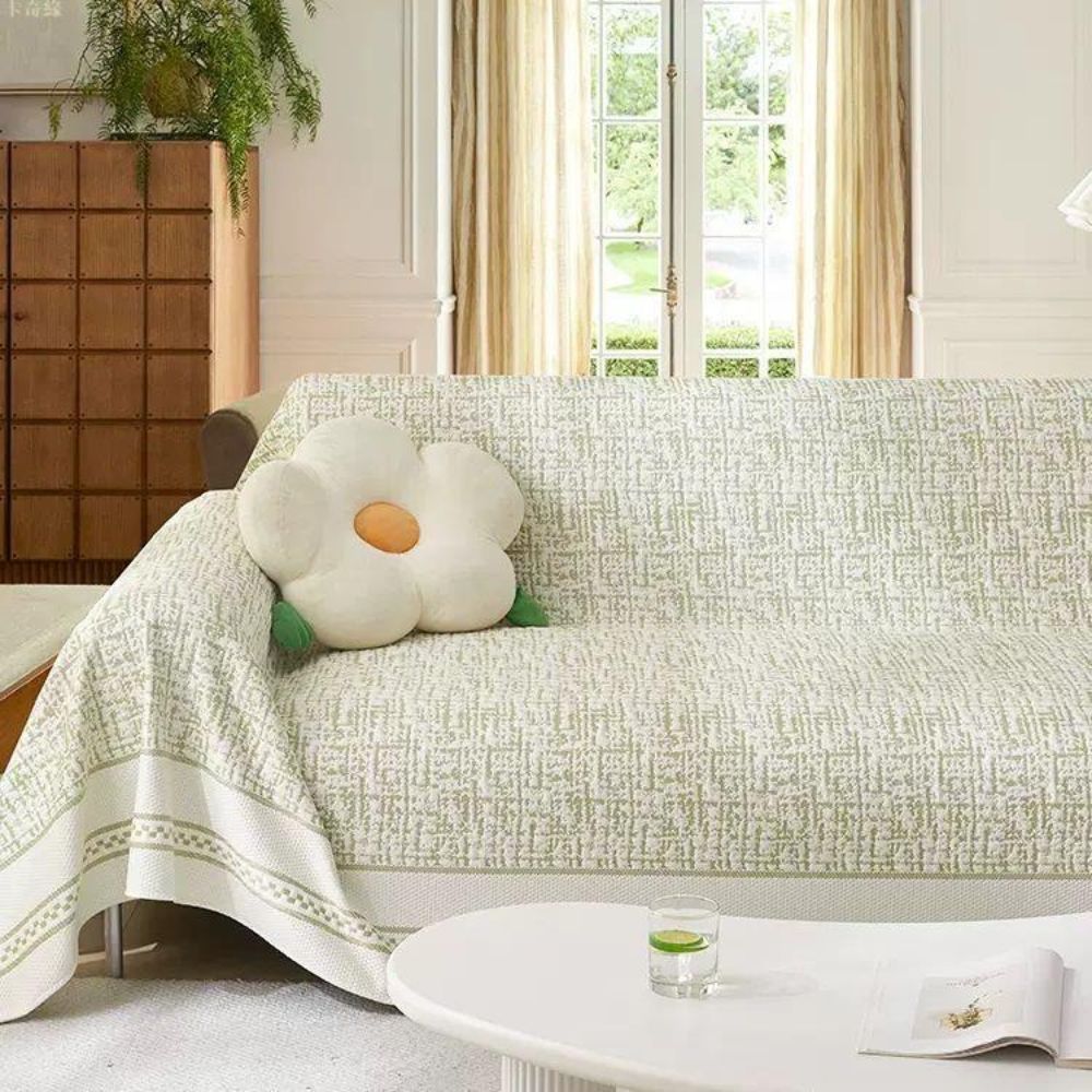 Sahara Sofabezug - Atmungsaktive Mikrofaser, Wendbares Design 6