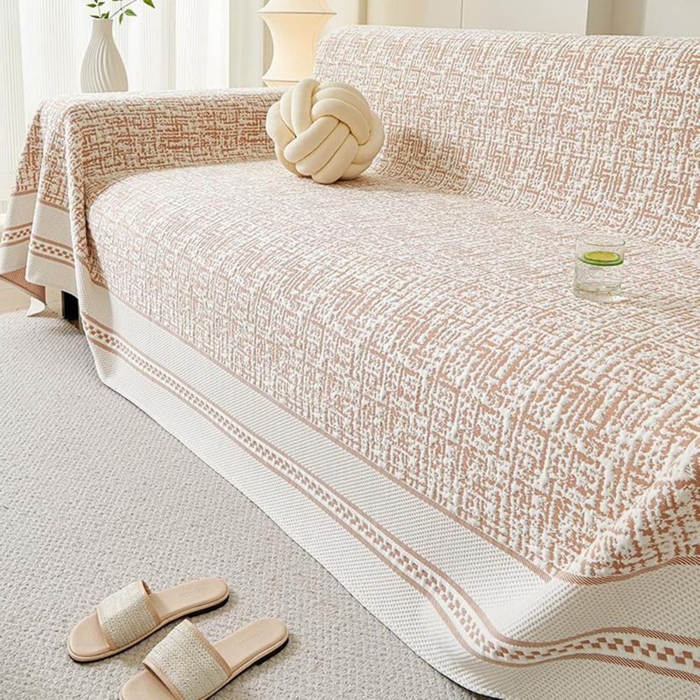 Sahara Sofabezug - Atmungsaktive Mikrofaser, Wendbares Design 9