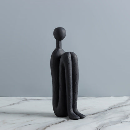 Sculptura Buchstützen - Porzellan, Skulpturales Design, Modern 0