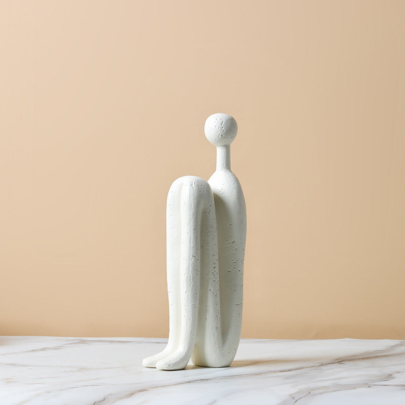 Sculptura Buchstützen - Porzellan, Skulpturales Design, Modern 11