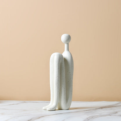 Sculptura Buchstützen - Porzellan, Skulpturales Design, Modern 11