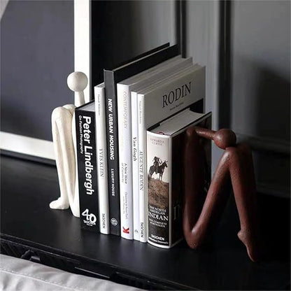 Sculptura Buchstützen - Porzellan, Skulpturales Design, Modern 4