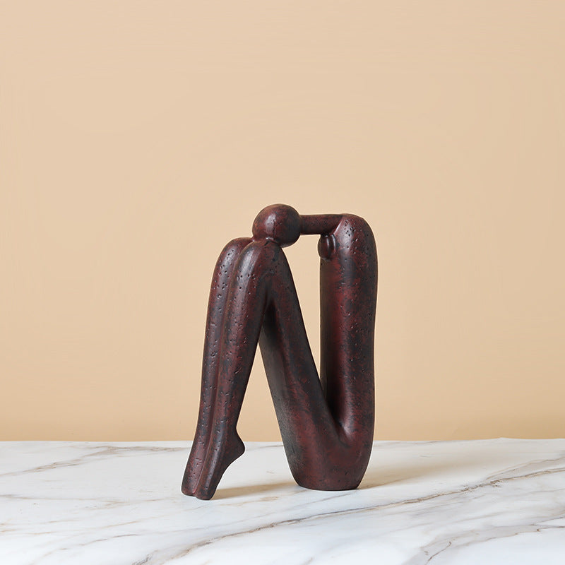 Sculptura Buchstützen - Porzellan, Skulpturales Design, Modern 9