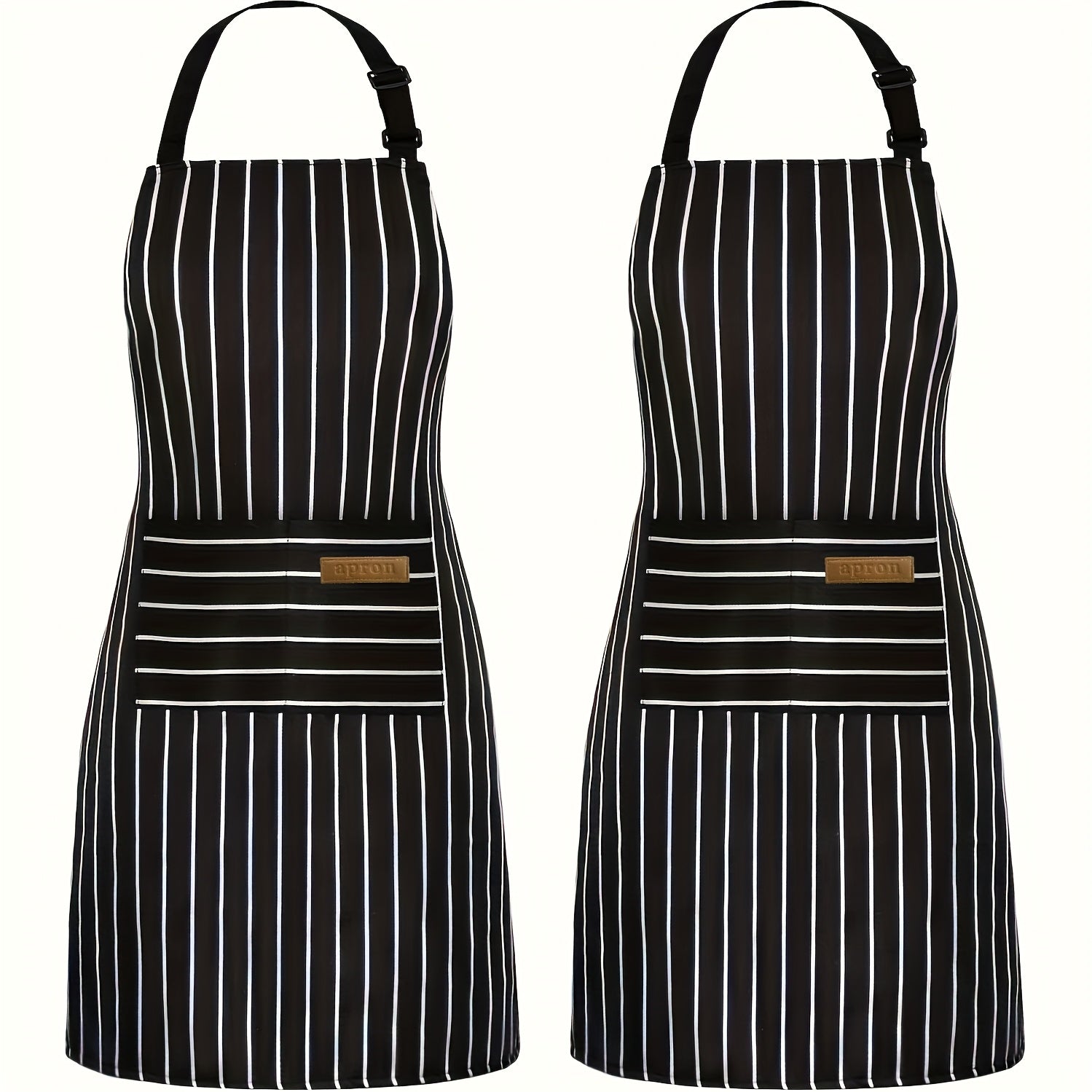 Sento Küchenschürzen Set - Ölabweisend, Verstellbar, Mit Taschen 2