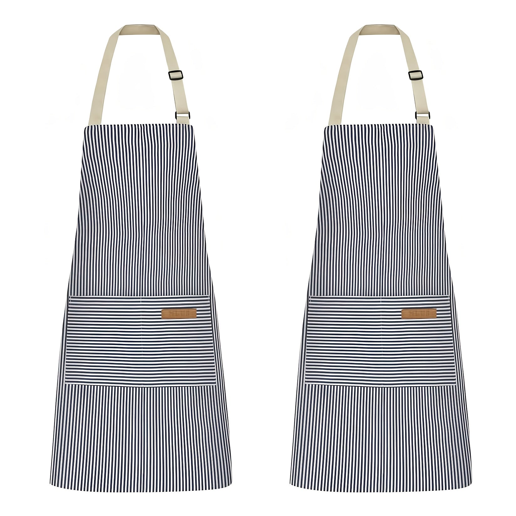 Sento Küchenschürzen Set - Ölabweisend, Verstellbar, Mit Taschen 3