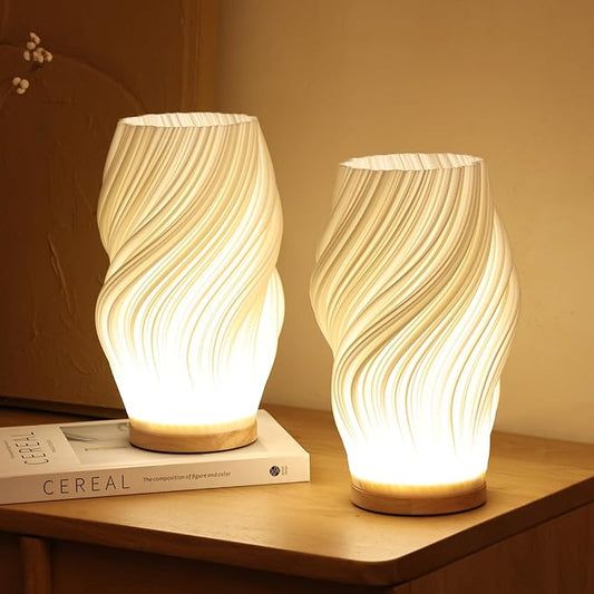 WaveGlow™ - LED Tischlampe - Modernes Design - Dimmbares Stimmungslicht