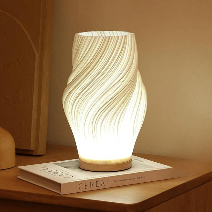 WaveGlow™ - LED Tischlampe - Modernes Design - Dimmbares Stimmungslicht