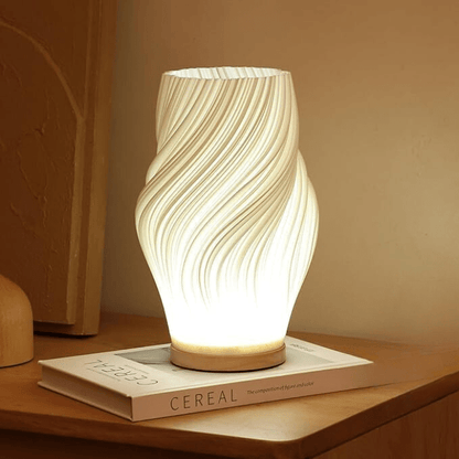 WaveGlow™ - LED Tischlampe - Modernes Design - Dimmbares Stimmungslicht