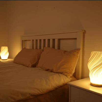 WaveGlow™ - LED Tischlampe - Modernes Design - Dimmbares Stimmungslicht
