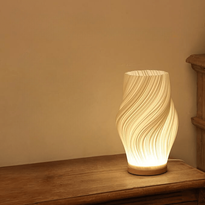WaveGlow™ - LED Tischlampe - Modernes Design - Dimmbares Stimmungslicht
