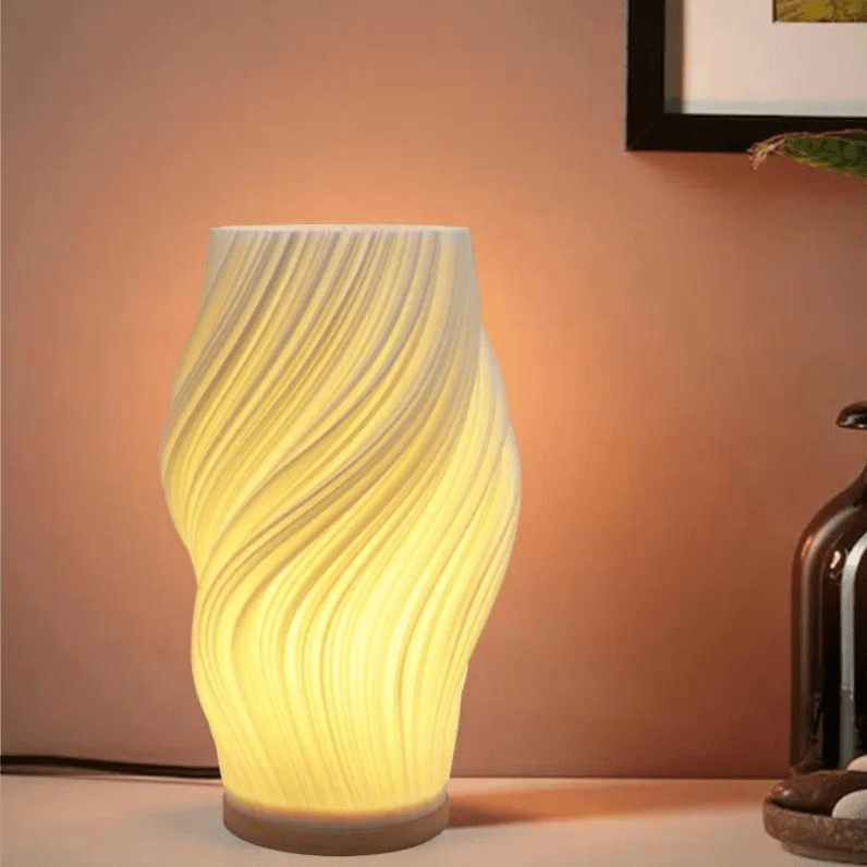 WaveGlow™ - LED Tischlampe - Modernes Design - Dimmbares Stimmungslicht