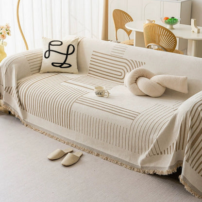Sierra Sofabezug - Chenille, Schneeflocken-Design, Maschinenwaschbar 0