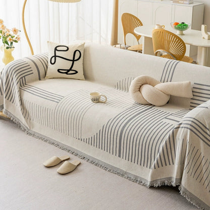 Sierra Sofabezug - Chenille, Schneeflocken-Design, Maschinenwaschbar 1