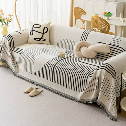 Sierra Sofabezug - Chenille, Schneeflocken-Design, Maschinenwaschbar 2