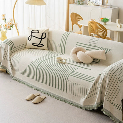 Sierra Sofabezug - Chenille, Schneeflocken-Design, Maschinenwaschbar 4