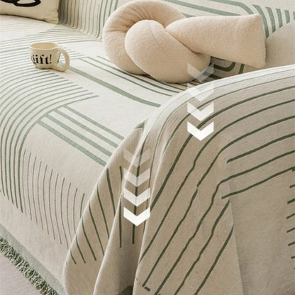 Sierra Sofabezug - Chenille, Schneeflocken-Design, Maschinenwaschbar 8