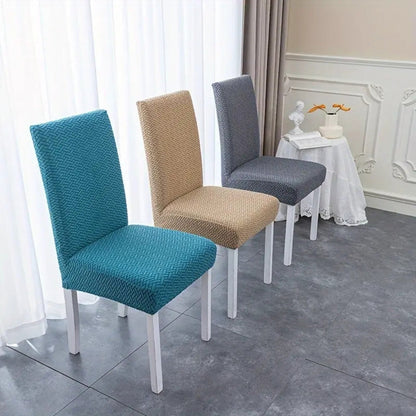 Sierra Stuhlbezug - Hochstretch Jacquard-Samt, Pflegeleicht 1