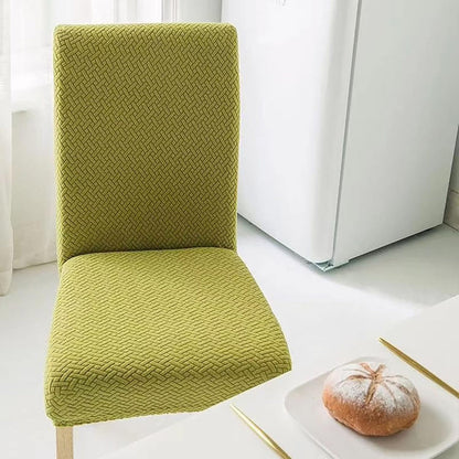 Sierra Stuhlbezug - Hochstretch Jacquard-Samt, Pflegeleicht 10