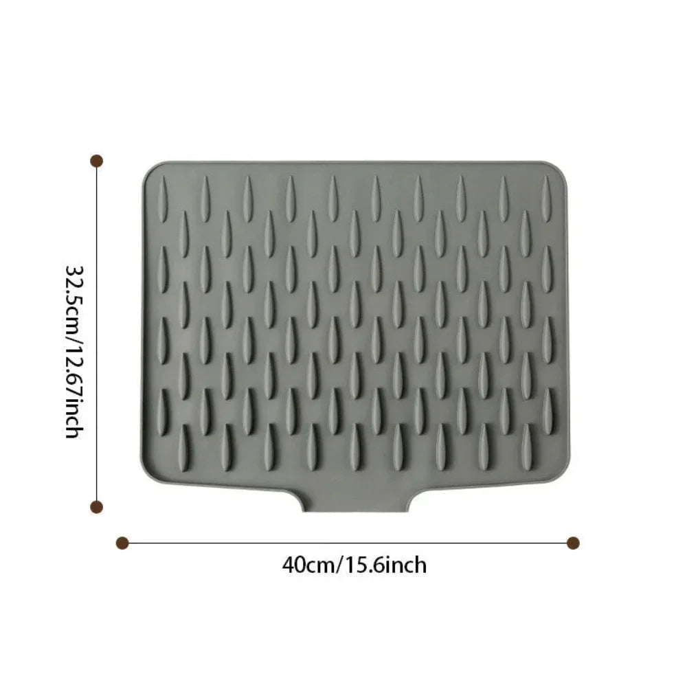 SiliCool Abtropfmatte - Lebensmittelechtes Silikon, Multifunktional für Spüle 8
