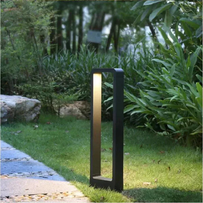 Skanlo Bodenleuchte Außen - Aluminium, Skandinavisches Design, Wetterfest 1