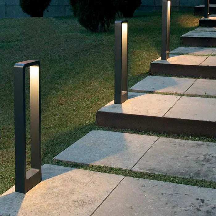 Skanlo Bodenleuchte Außen - Aluminium, Skandinavisches Design, Wetterfest 2