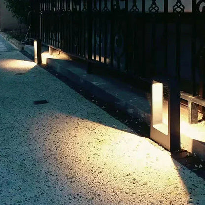 Skanlo Bodenleuchte Außen - Aluminium, Skandinavisches Design, Wetterfest 3