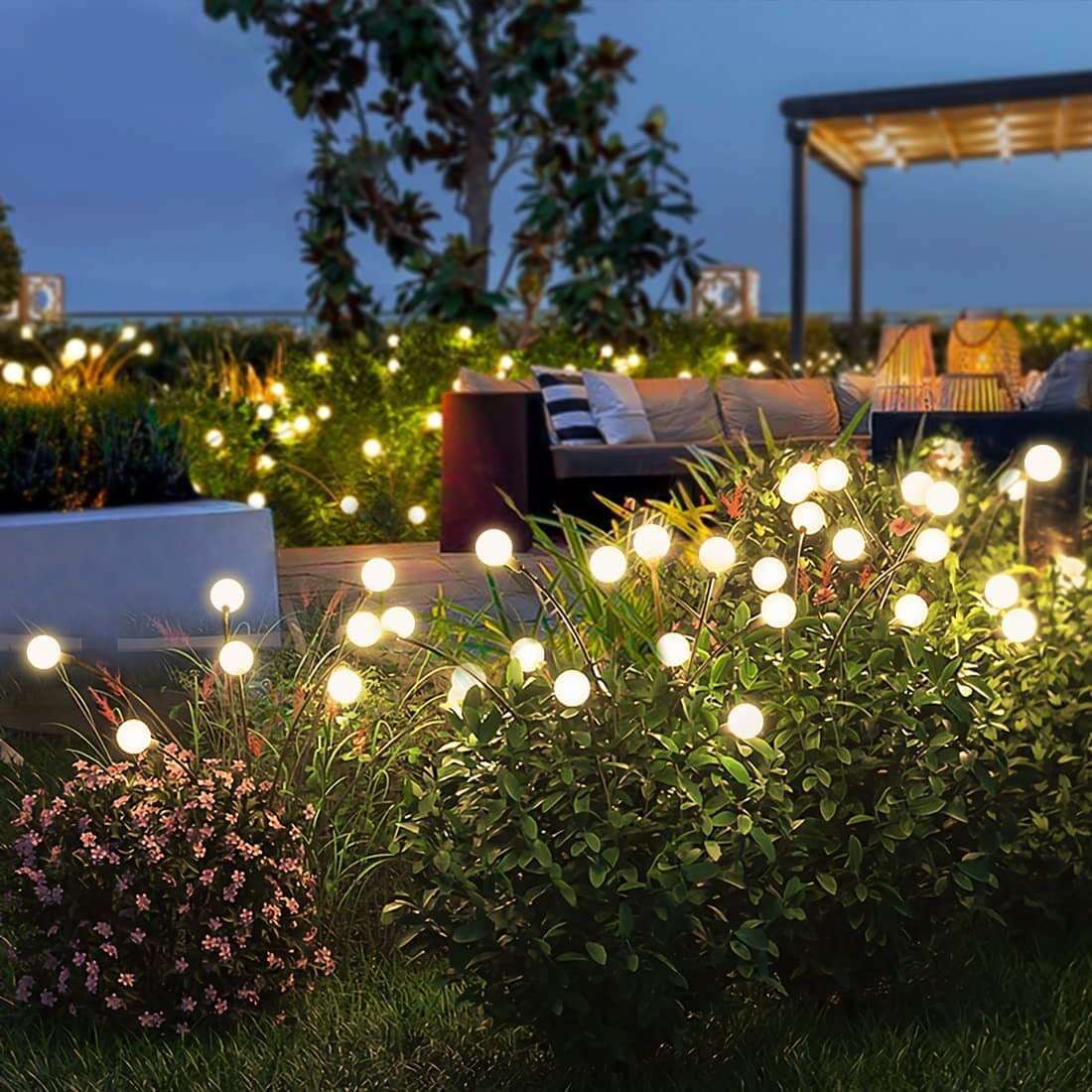 Solara Außenleuchte - Solar LED, Modern Weiß, Wetterfest 1