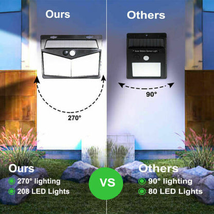 Solea Solarleuchte - Bewegungsmelder, Allwetter-Design für Garten und Outdoor 3