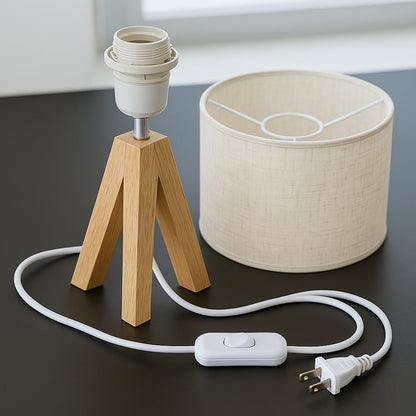 Solea Tischlampe - Holz, Minimalistisch mit Drei Lichtfarben 2
