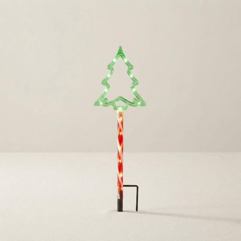 Solea Weihnachtsbaumleuchte Set - Solar LED, 5-teilig, 8 Modi 1