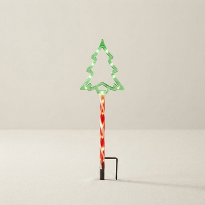 Solea Weihnachtsbaumleuchte Set - Solar LED, 5-teilig, 8 Modi 1