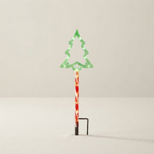 Solea Weihnachtsbaumleuchte Set - Solar LED, 5-teilig, 8 Modi 1